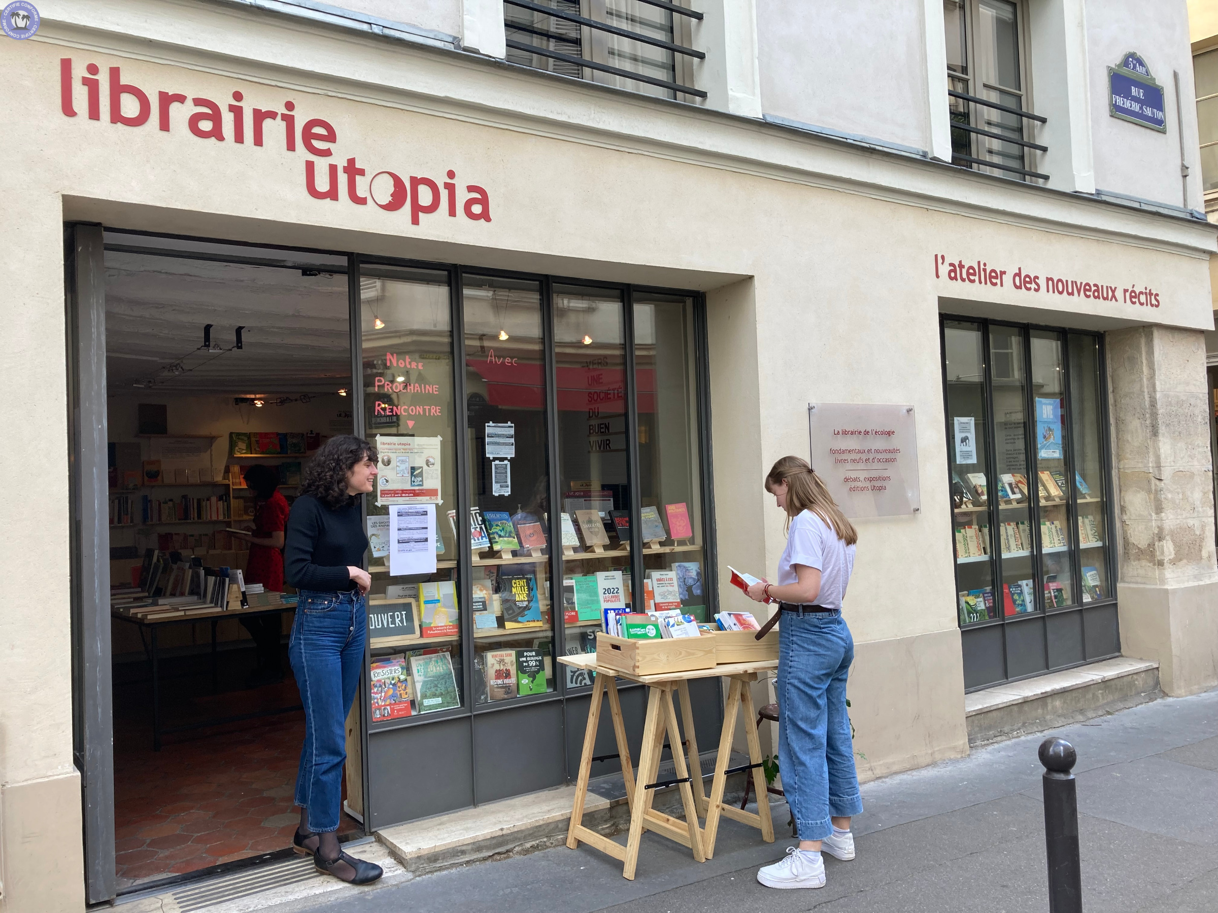 librairie dédiée à l'écologie à Paris